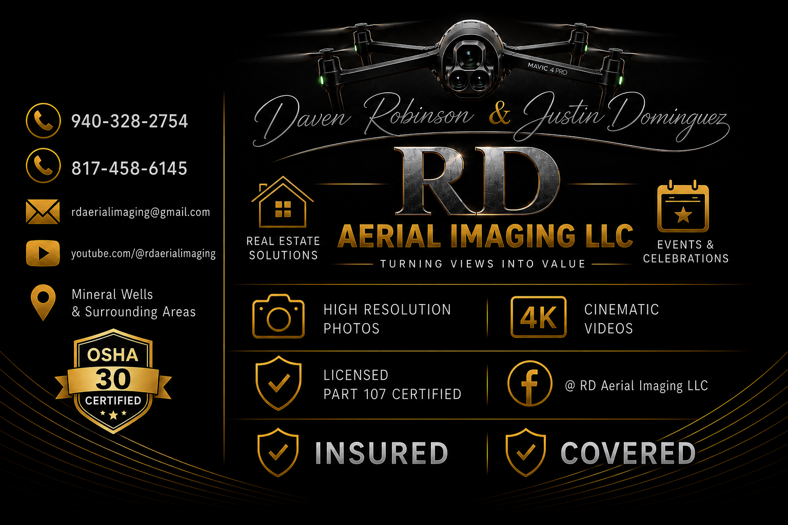 RD Aerial Imaging — Daven Robinson & Justin Dominguez